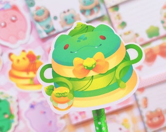 Bulbasaur Pancake Waterproof Sticker