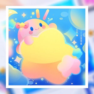 Dreamland · Kirby Print · Cute Print · Mini Print