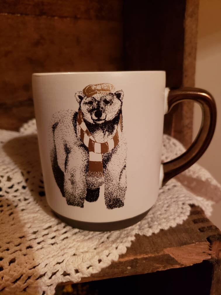 Brand New Polar Bear Coffee Mug Etsy