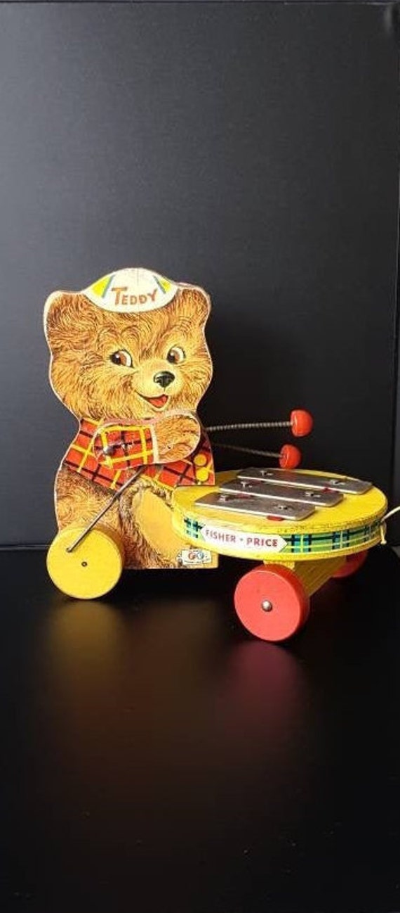 vintage pull along toys