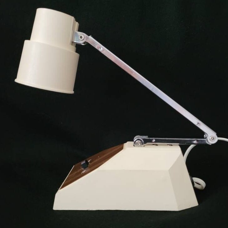 Retro High Intensity Desk Lamp/ Mid Century Desk Lamp/ Vintage Etsy