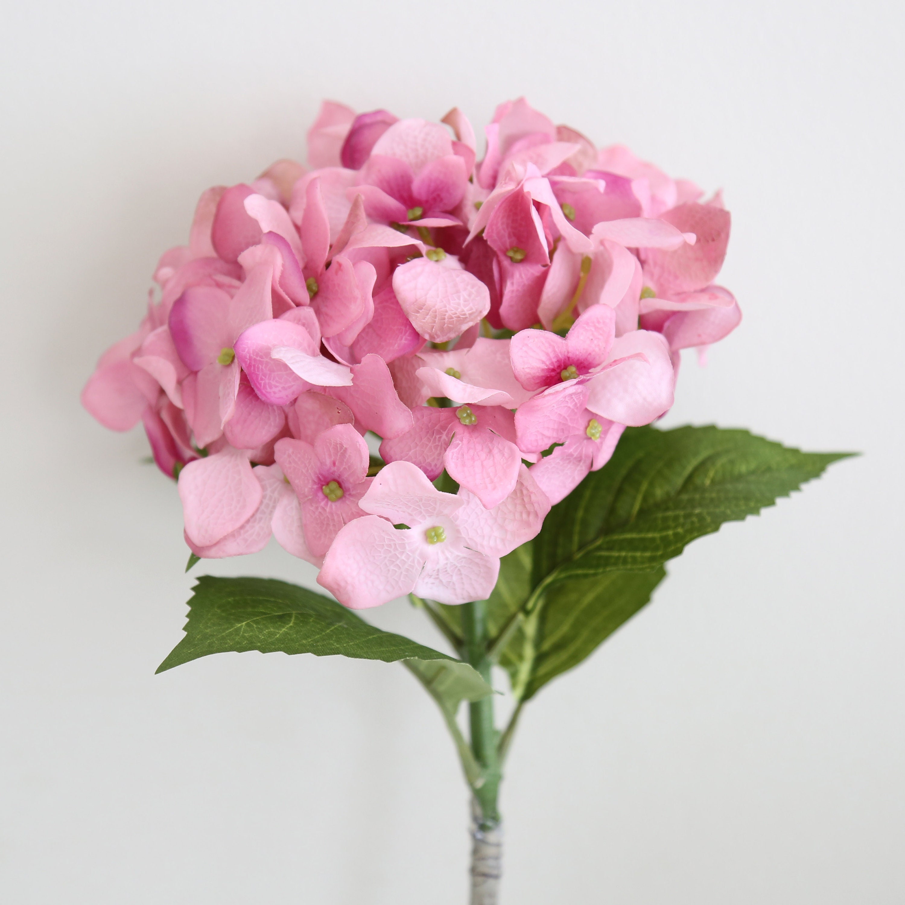 Pink Real Touch Hydrangeas Artificial Hydrangeas Silk - Etsy