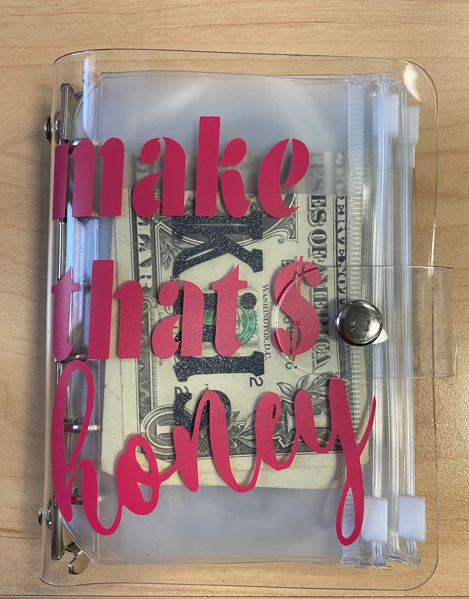 Mini Cash Binder cash envelope stuffing sinking funds binder Etsy