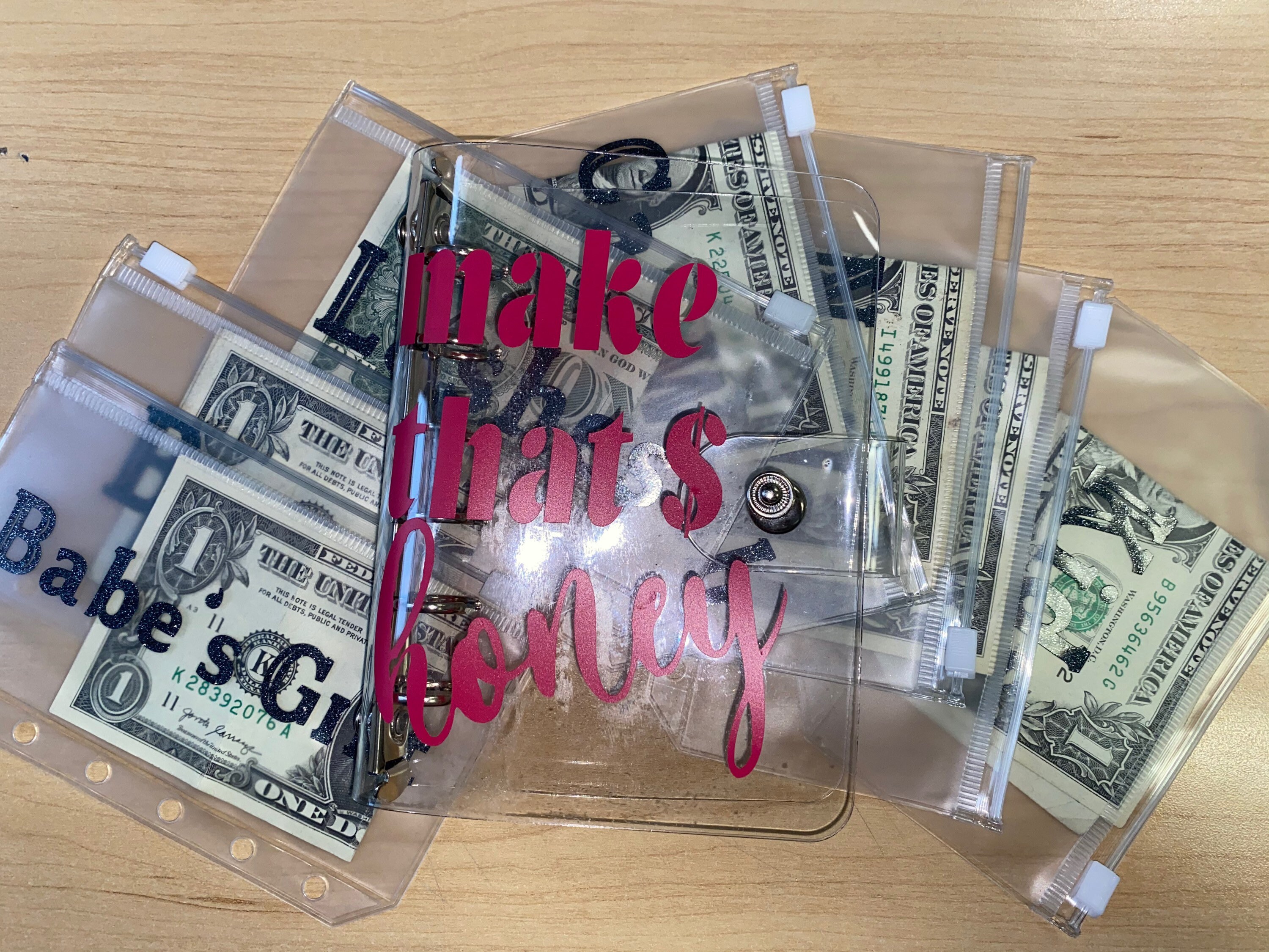 Mini Cash Binder cash envelope stuffing sinking funds binder Etsy