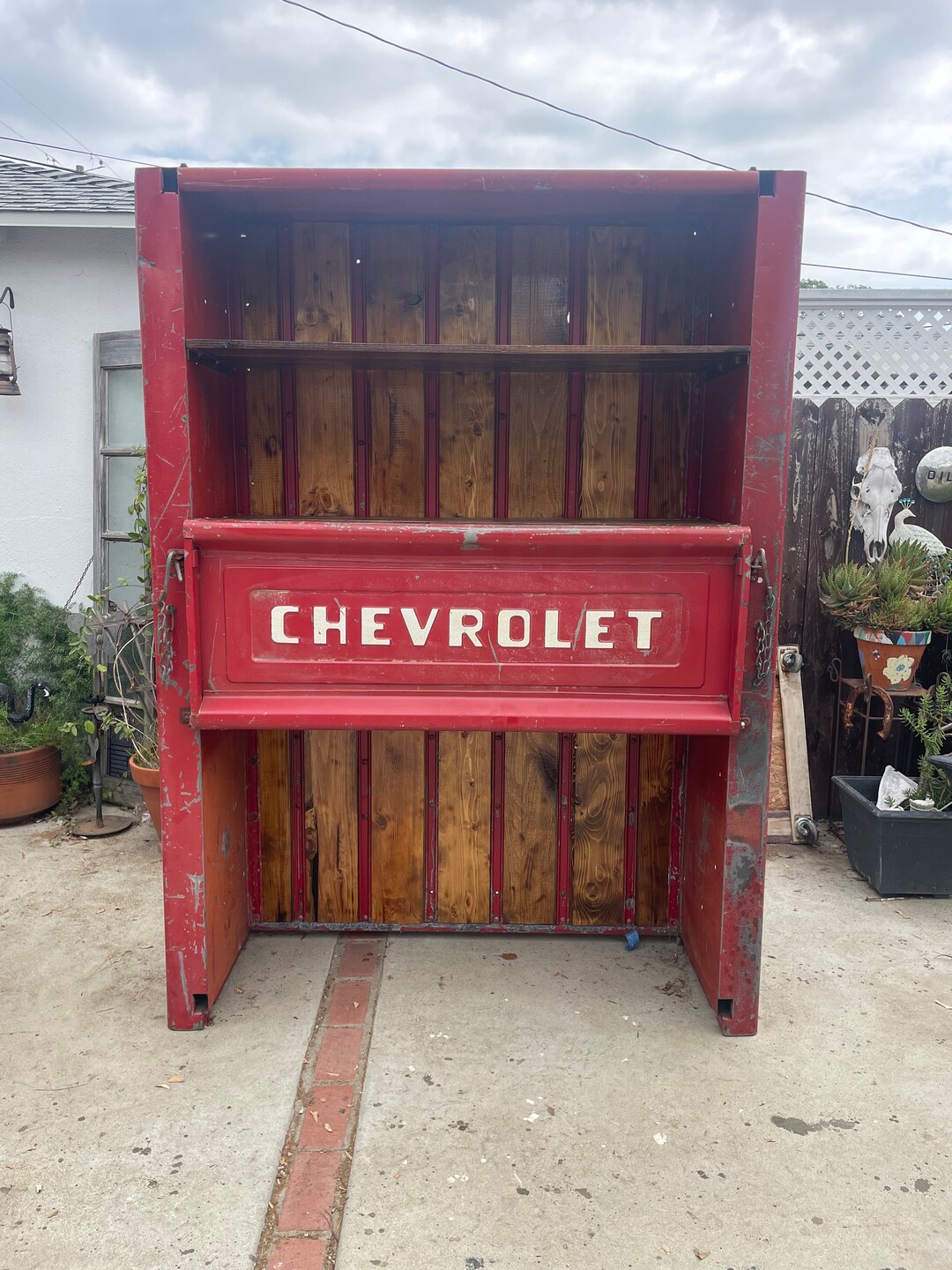 Chevrolet Truck Bed Shelving Desk Unit Etsy