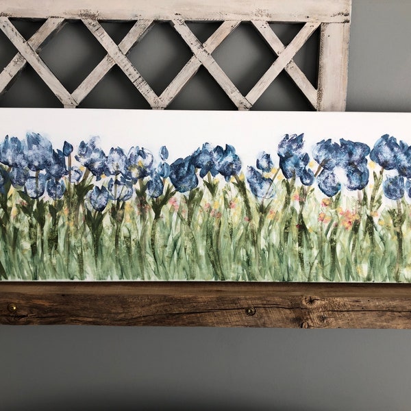 Blue Beauties, beautiful bright blue flowers to brighten any space