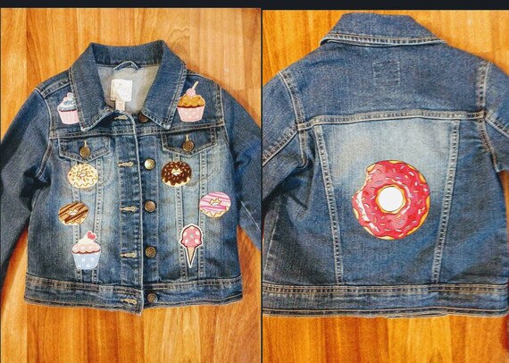 girls size 7 jean jacket