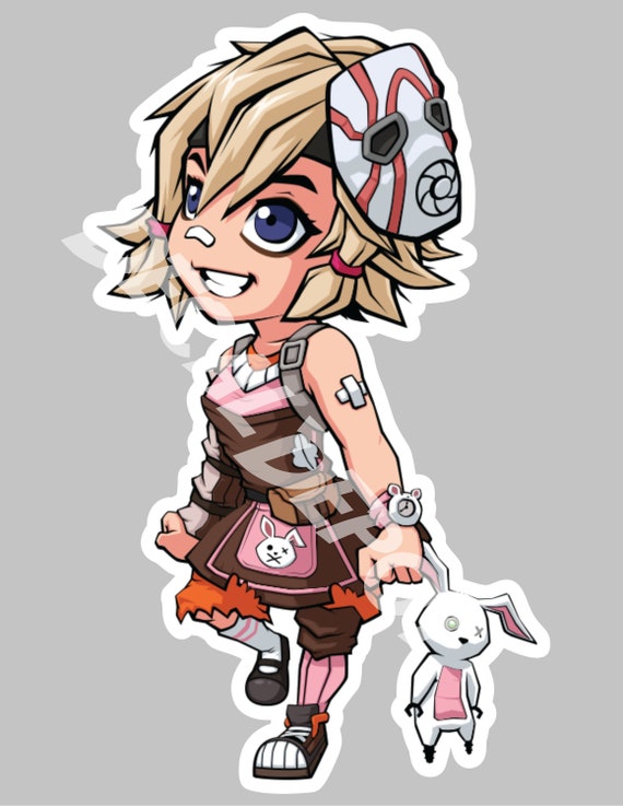 Borderlands 2 Tiny Tina Vinyl Decal | Etsy borderlands body pillow