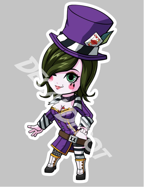 Borderlands 2 Mad Moxxi Vinyl Decal | Etsy bl2 moxxi body pillow