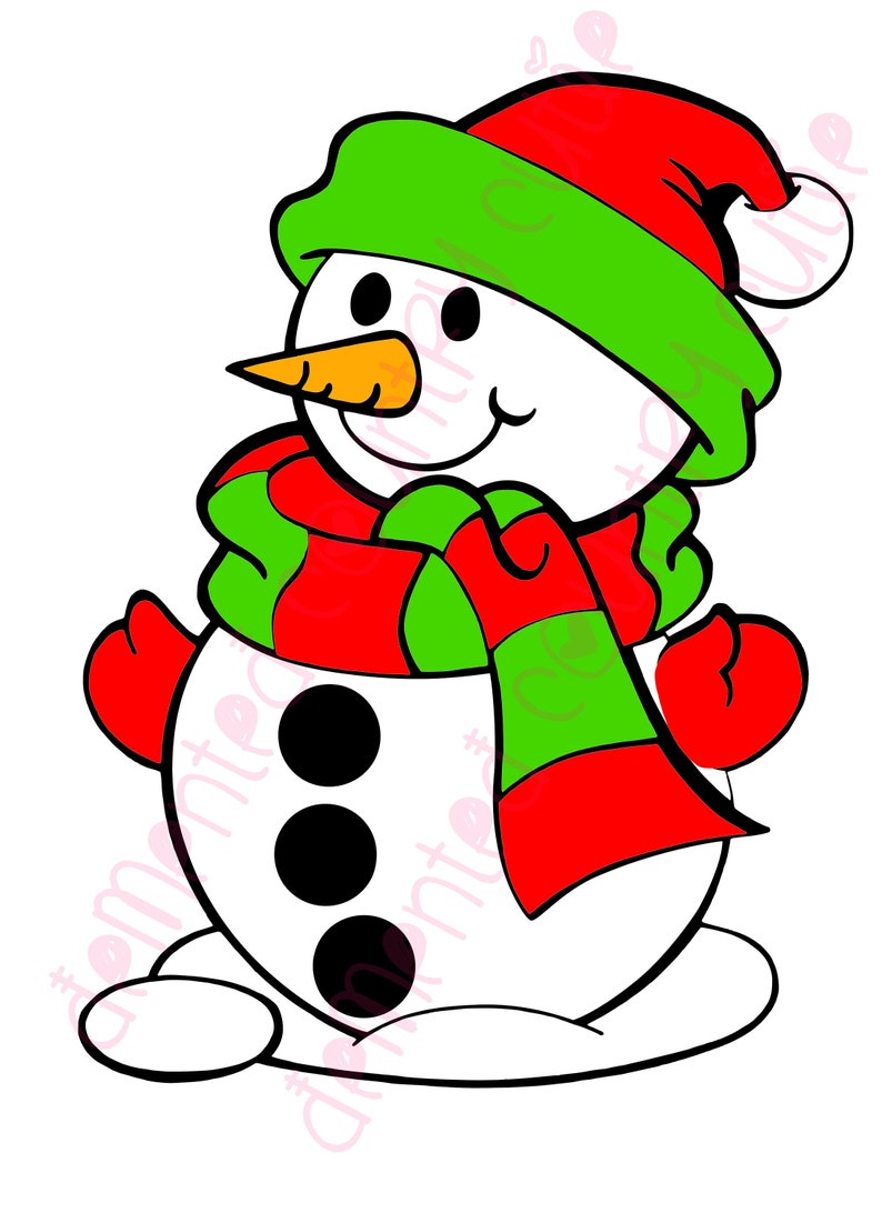Download Christmas SVG Happy Holidays Snowman Xmas clipart winter ...