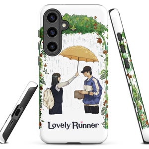 Lovely Runner tough phone case for Samsung® - K-Drama phone case gift - Byeon Woo-seok as Ryu Sun-jae & Kim Hye-yoon as Im Sol