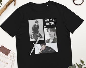Wooked on you T-shirt - Ji Chang-wook, Lee Jae Wook, and Lee Dong-wook unisex organic cotton t-shirt