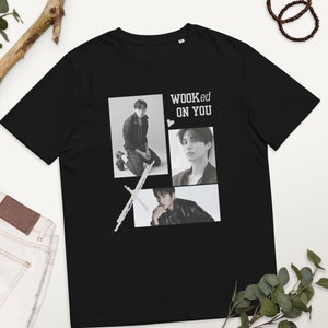 Wooked on you T-shirt - Ji Chang-wook, Lee Jae Wook, and Lee Dong-wook unisex organic cotton t-shirt