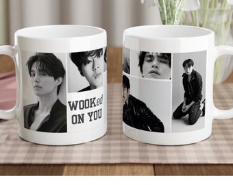 Wooked on you Mug  - White 11oz Ceramic Mug -K-drama Gift Mug -   Ji Chang-wook, Lee Jae Wook, Lee Dong-wook