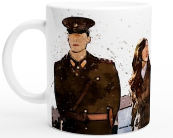 Crash Landing on You Mug  - White 11oz Ceramic Mug - K-drama Gift Mug