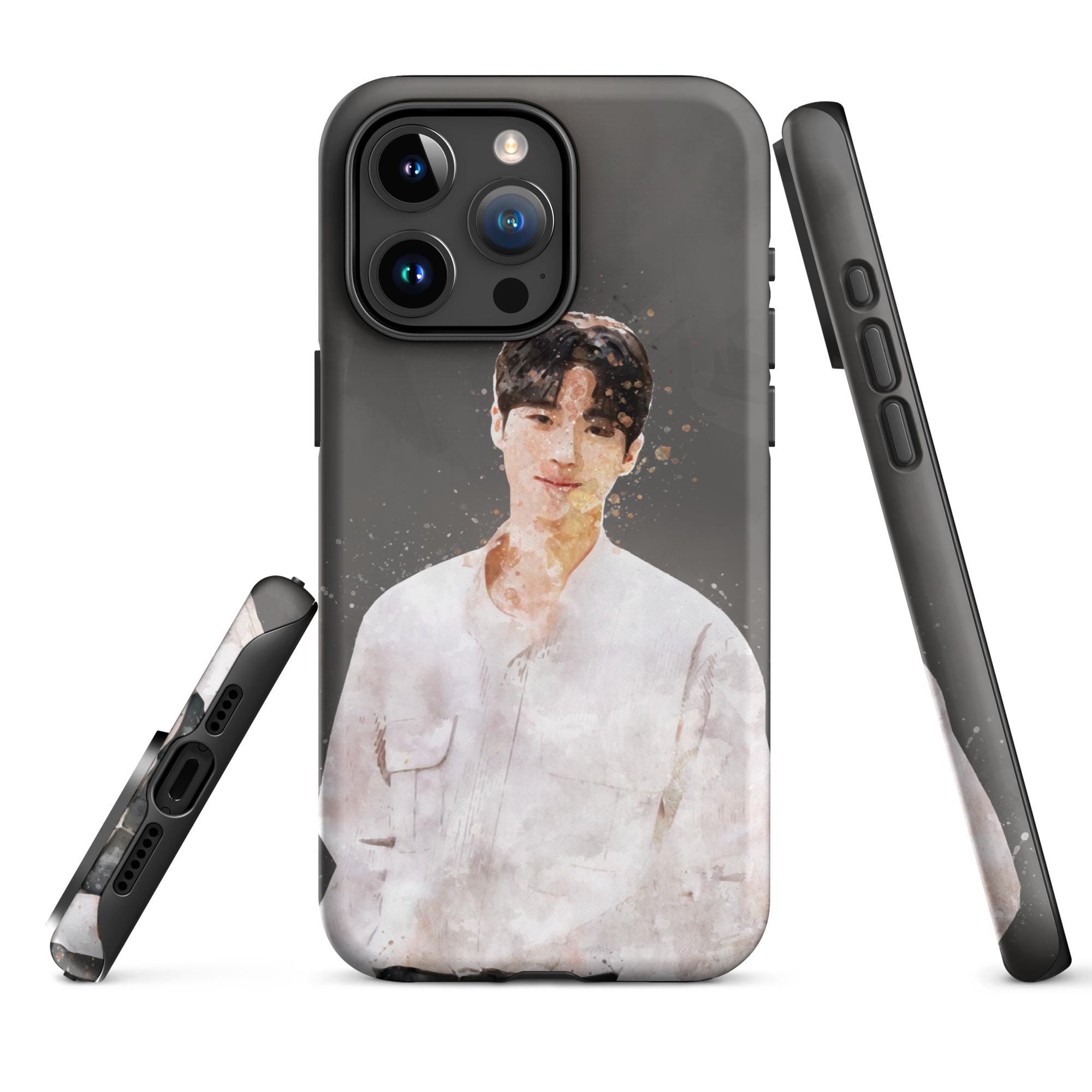 ビョンウソク BYEON WOO SEOK IPHONE15PROMAXケース Actor B-Byeon Woo Seok Phone Case For iPhone15,14,13,12 Mini