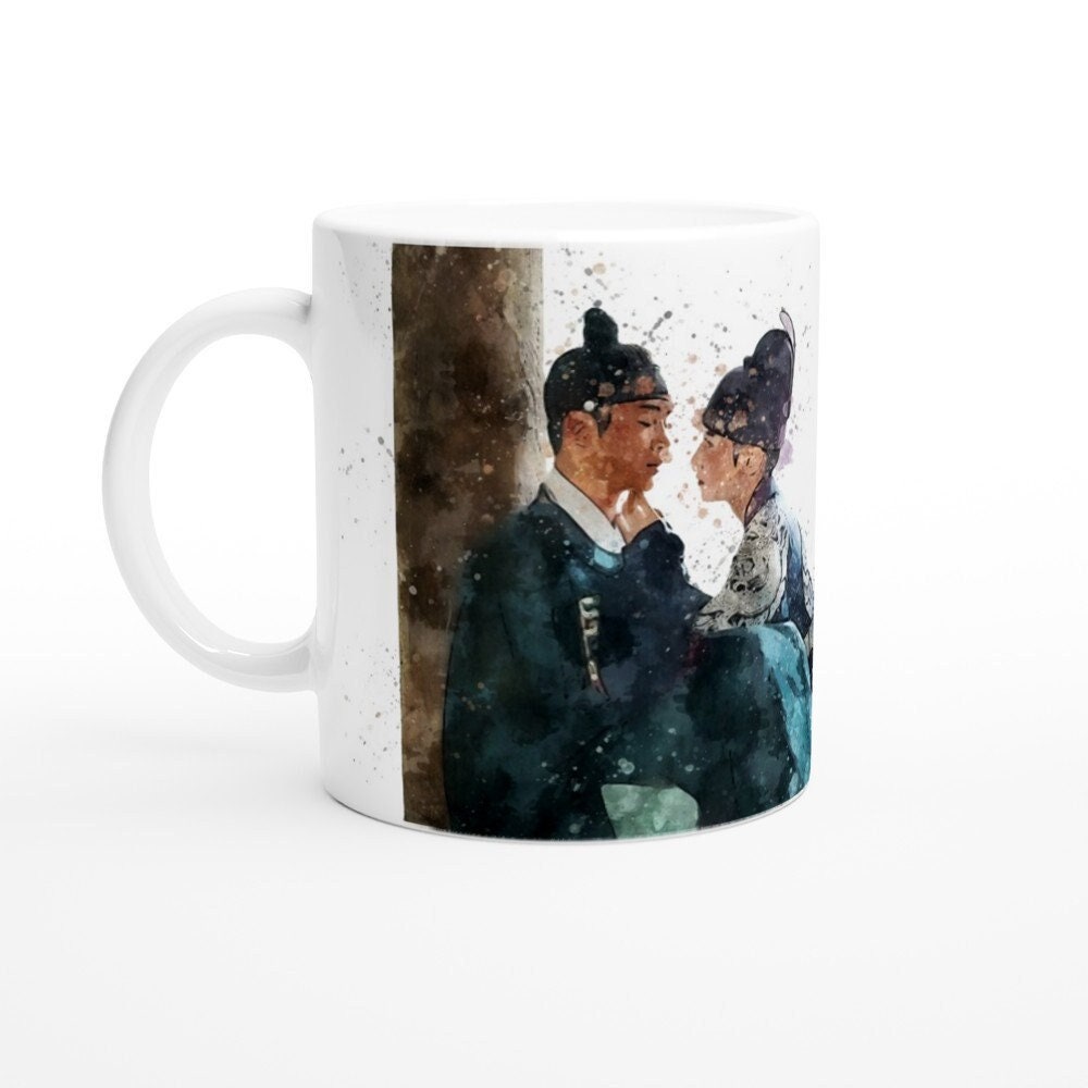 The King's Affection Mug  - White 11oz Ceramic Mug - K-drama The King's Affection Gift Mug - Crown Prince Lee Hwi & Jung Ji-woon