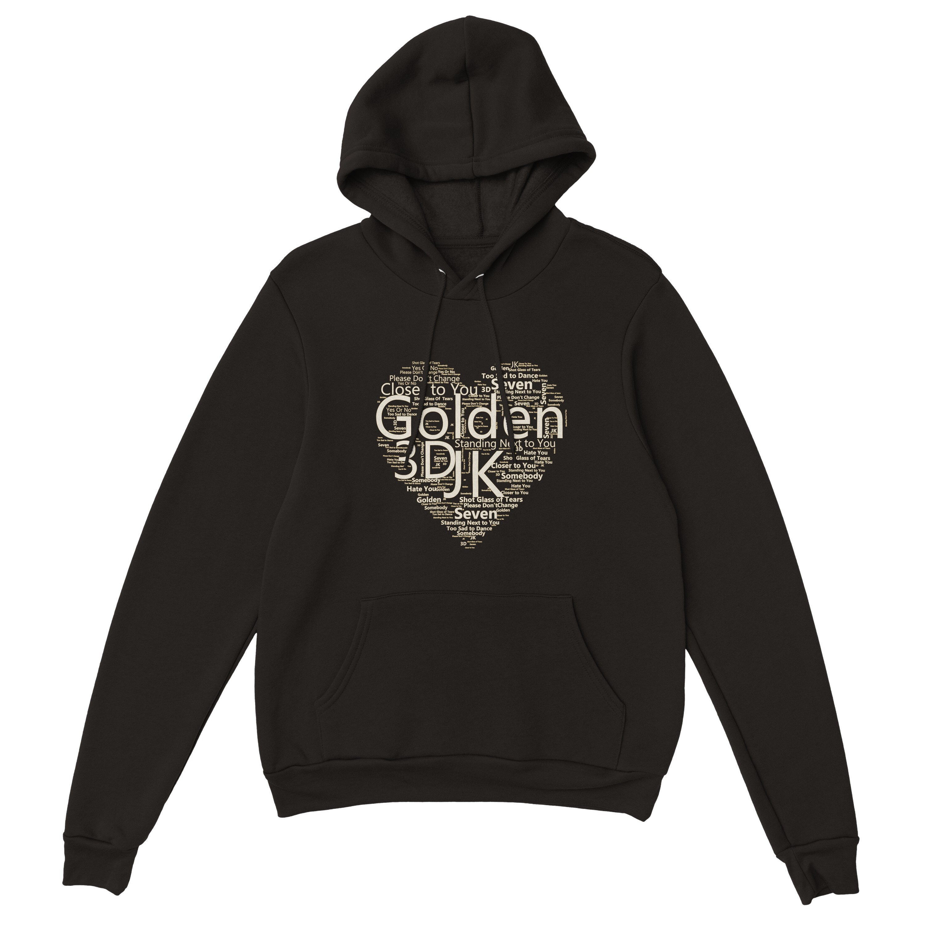 Jungkook Golden Album Hoodie - Unisex Hoodie- K-pop Jung Kook BTS 