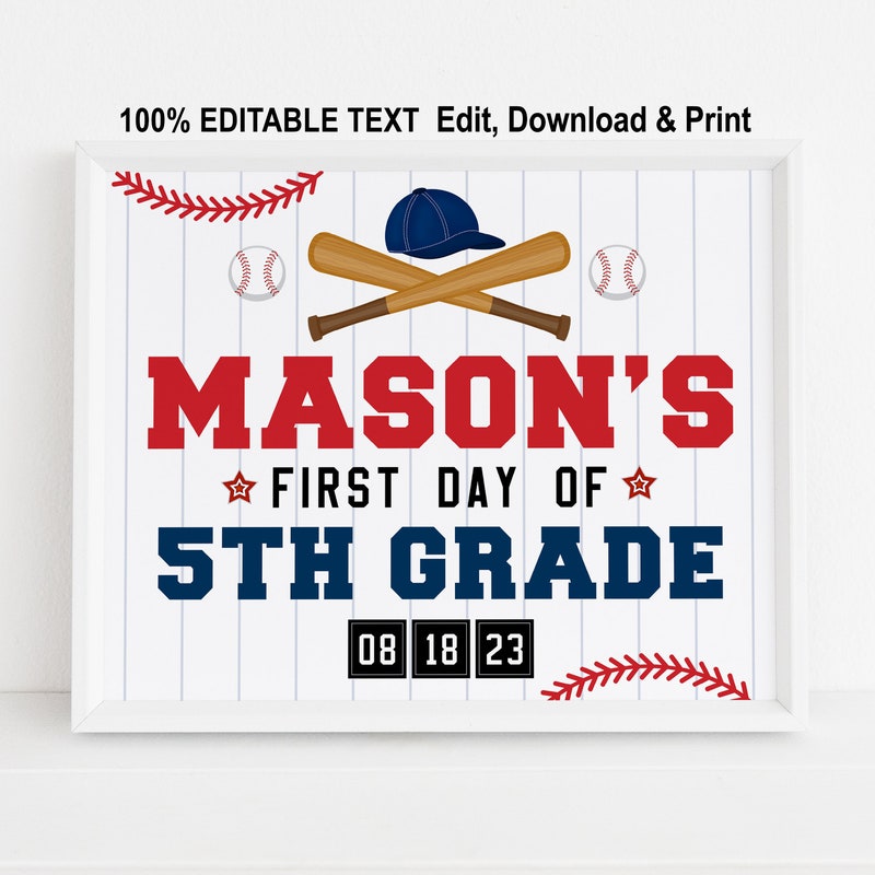 Baseball Signs - Etsy