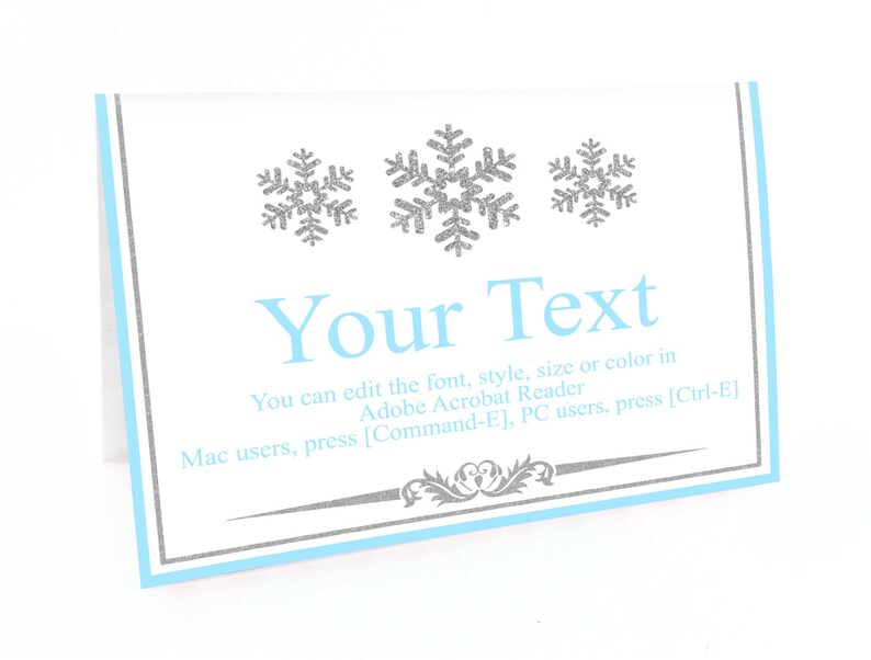 Editable Monthly Photo Banner Printable Winter Onederland - Etsy
