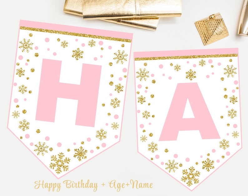 Monthly Photo Banner Printable Winter Onederland First - Etsy