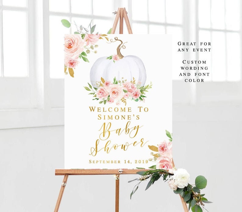 EDITABLE Pop It When She Pops Tag Girl White Pumpkin Baby - Etsy UK