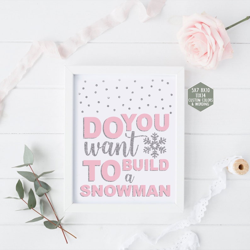 Do on your own need towards establish a snowman signal printable, winter season onederland decorations, crimson and silver initially birthday celebration, youngster shower female 005 graphic about Do You Want to Build a Snowman Printable titled Do oneself need to have toward create a snowman indication printable, winter season onederland decorations, purple and silver initially birthday social gathering, child shower female 005