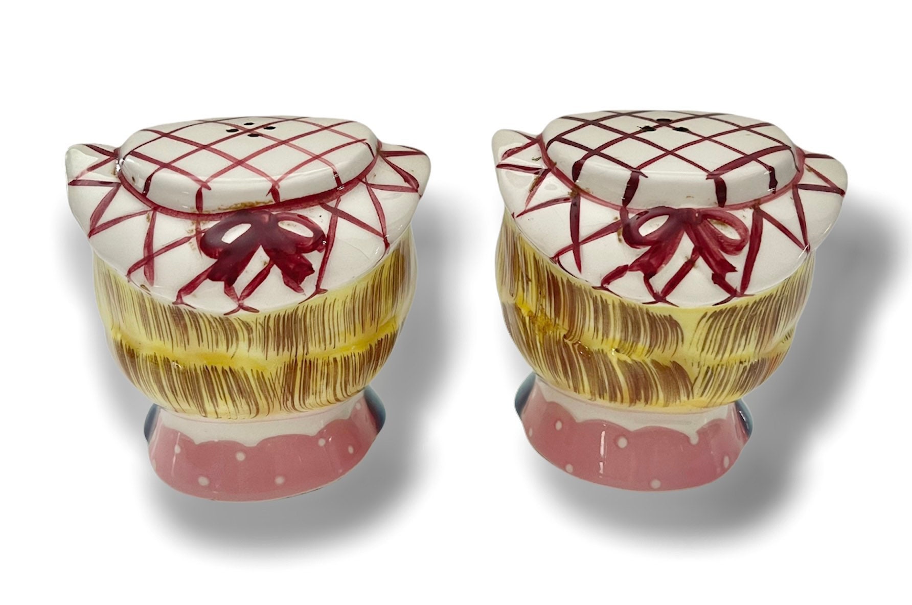 Vintage Lefton Miss Dainty Salt & Pepper Shakers Kitschy - Etsy