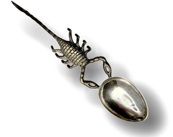 Rare Antique Ritual Scorpion Spoon Circa 1930’s