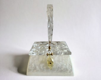 Vintage Rialto NY Mother of Pearl Lucite Purse 1950’s