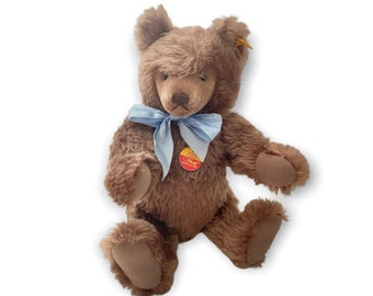 Vintage 16” STEIFF Mohair Jointed Original Teddy Bear With Growler # 0202/41