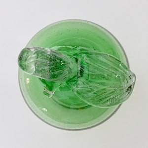 Glass Green Apple Paper Weight Art Glass image 3