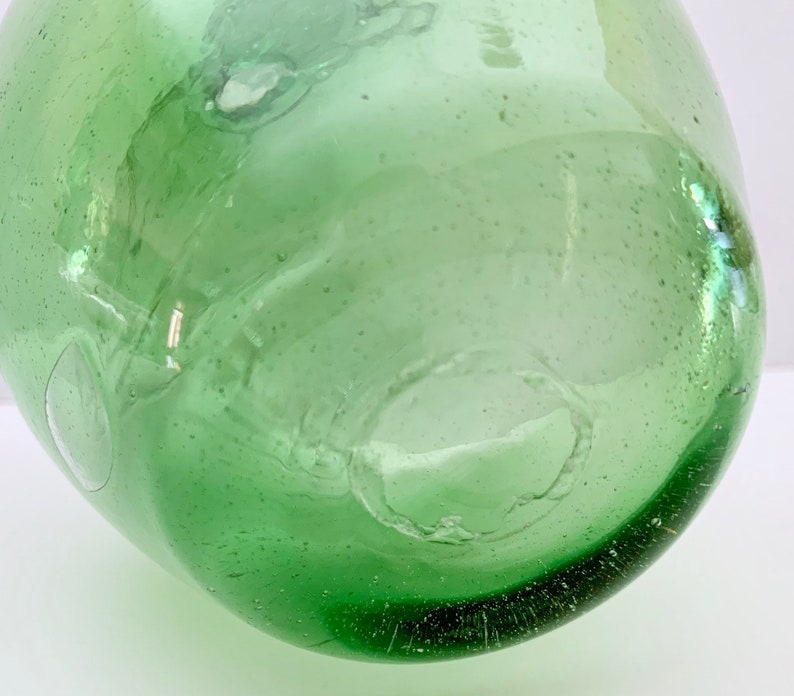 Glass Green Apple Paper Weight Art Glass image 5