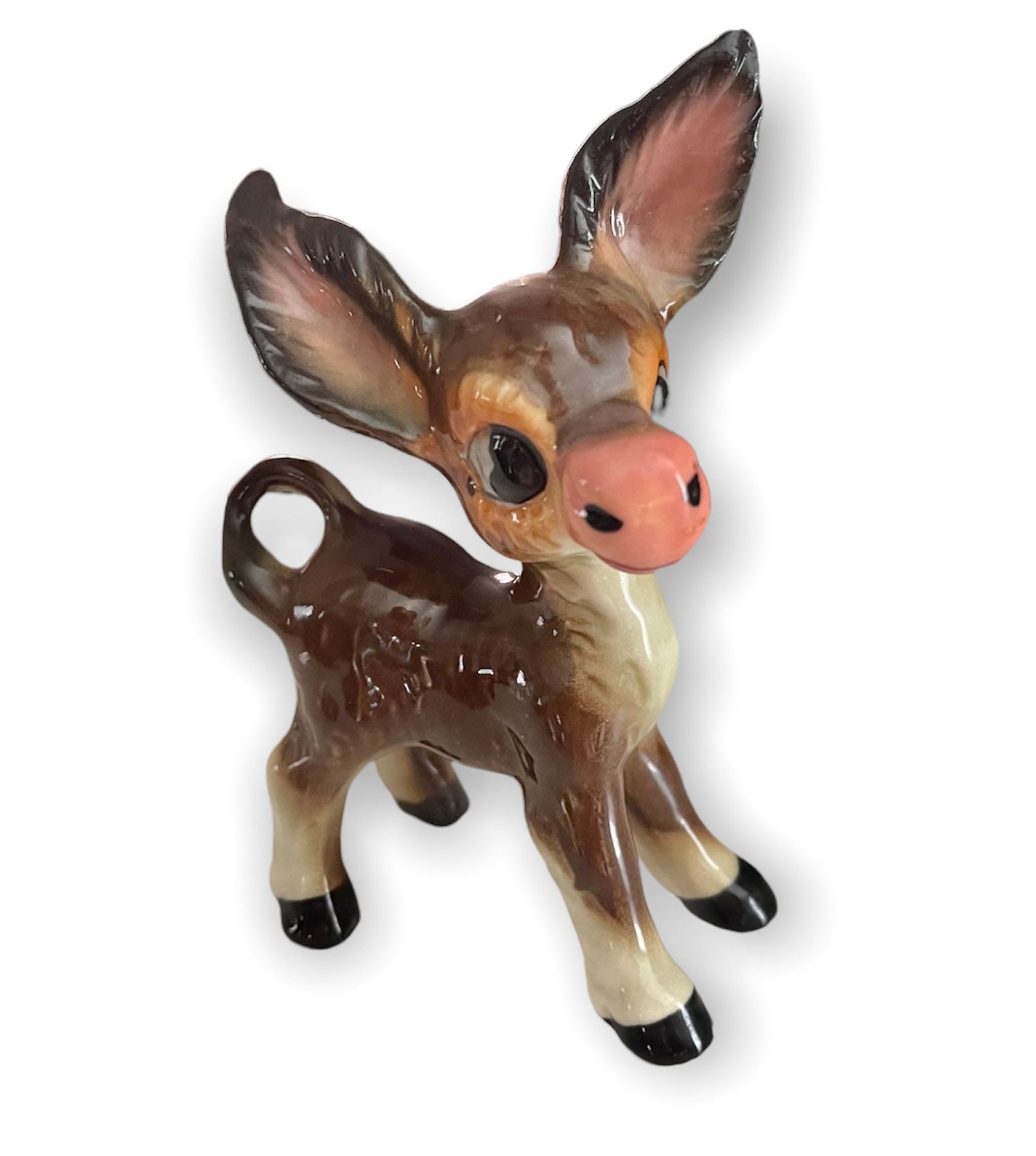 Adorable Vintage Donkey Figurine Made in Japan Etsy