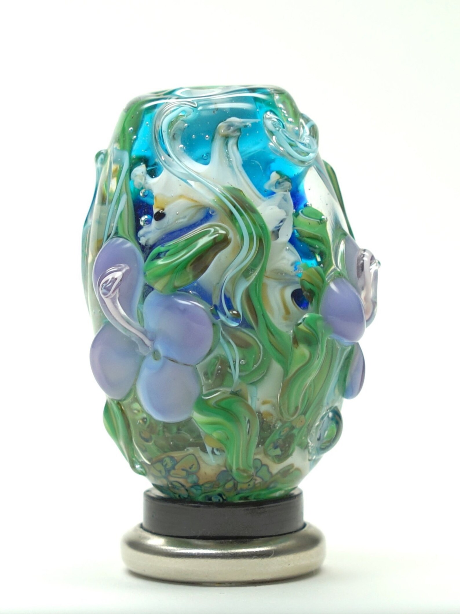 Seahorse Lampwork Aquarium Glass Bead Focal Handmade by Etsy