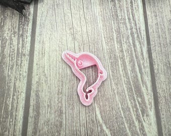 Narwhal polymer clay cutter, cute, sealife