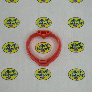 Vintage Polly  polymer clay cutter and transfer, sharp edge, retro, 90s