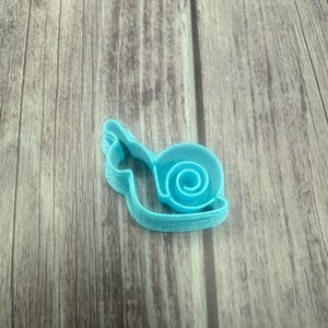 Snail polymer clay cutter, jewelry, earring , multiple sizes