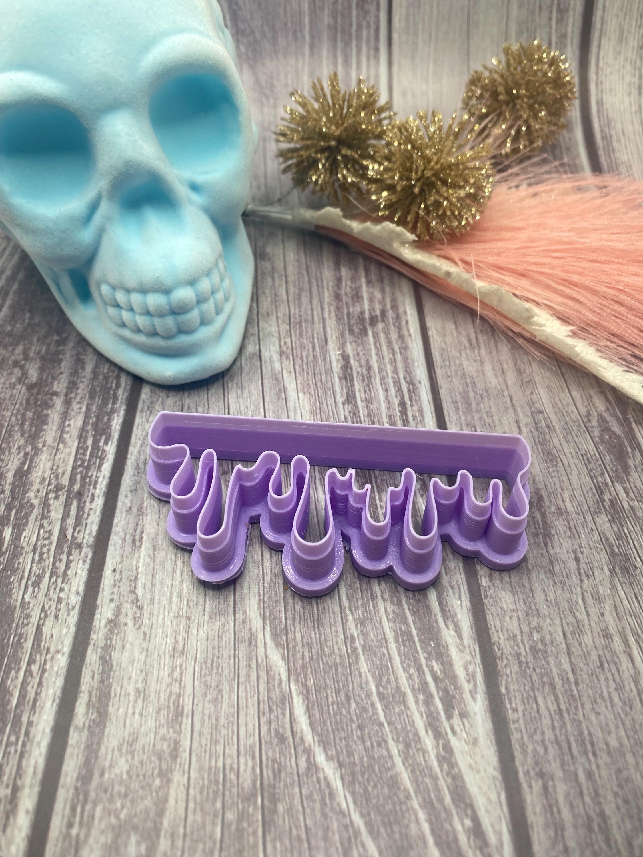 Dripping Drip Polymer Clay Cutters, Jewelry, Earrings, - Etsy