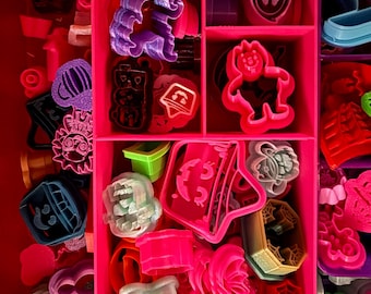 CLEARANCE Halloween giant grab bag mystery polymer clay cutter, sharp edge, spooky, bats, cats, rollers, discount bundle