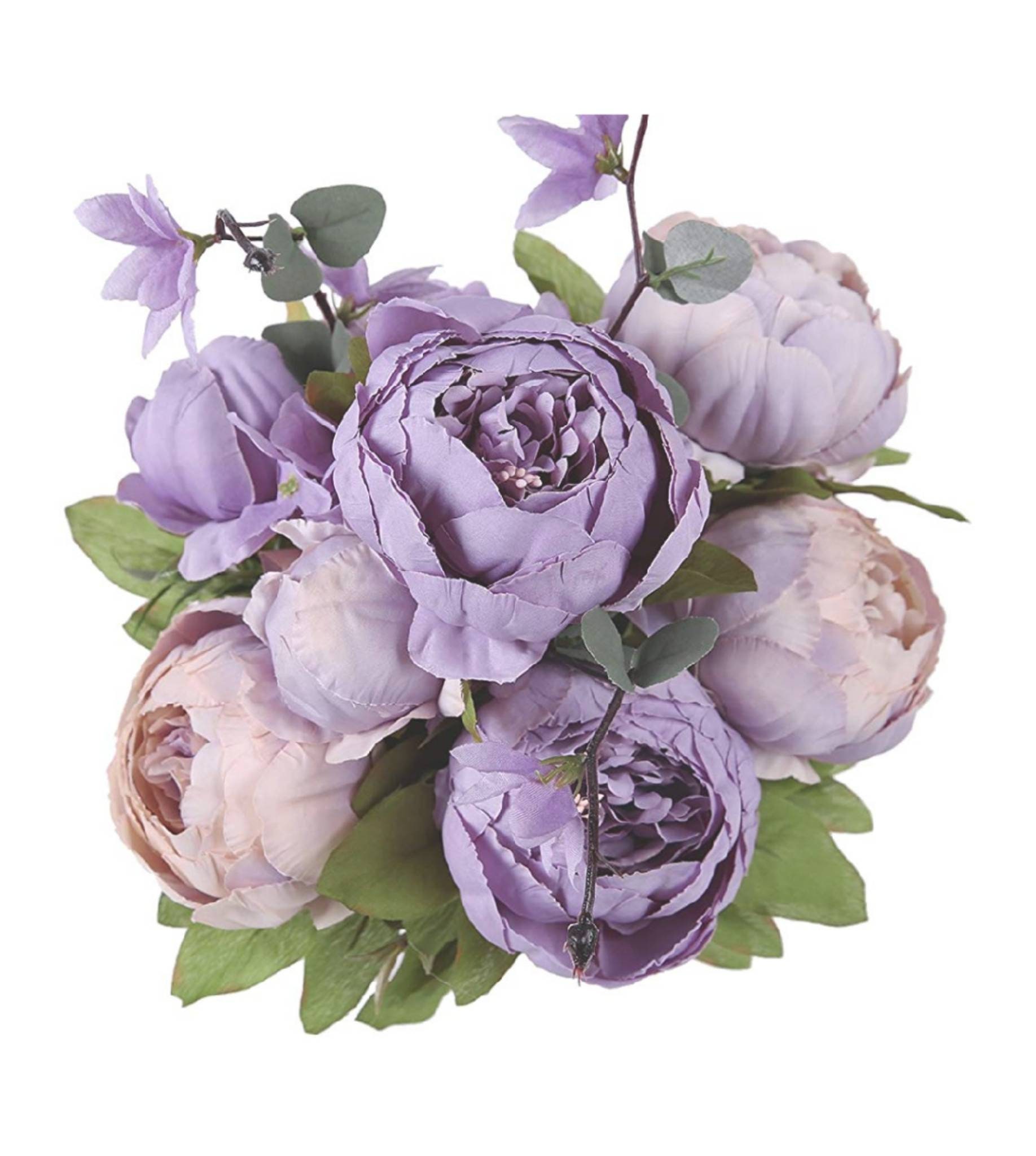 Lavender Rose Heads, Artificial Flowers