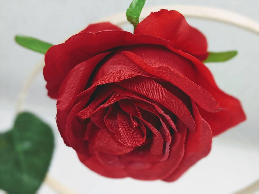 Red Rose Baby Mobile Floral Baby Girl Mobile Flower And Leaf Crib Hanging Woodland Nursery Decor Infant Decoration Mobile Bebe