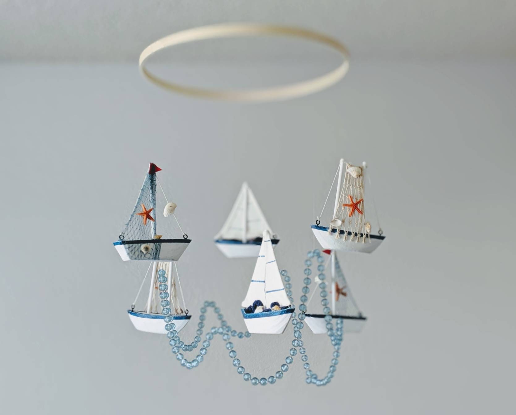 sailboat mobile for baby