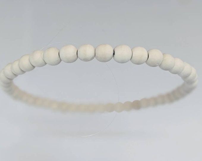 Beaded Wood Hoop Add-on