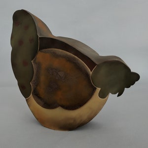 Ceramic Hen Ceramic Sculpture Interior Decoration Home and Garden Ceramic Casserole
