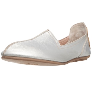 Mayan Roots Women's Metallic Leather Flat Shoes