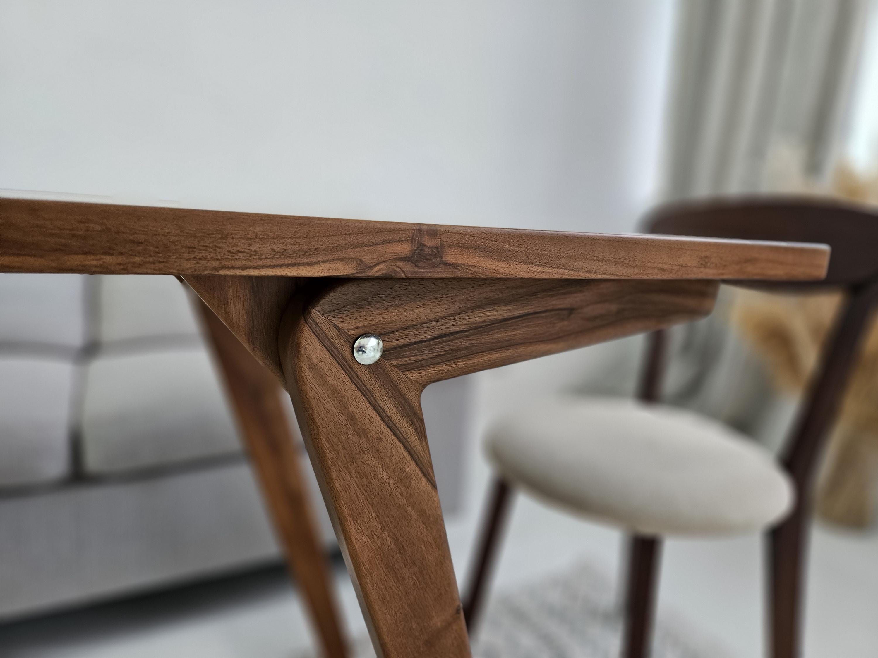 Versatile Walnut Dining & Coffee Table | Height Adjustable