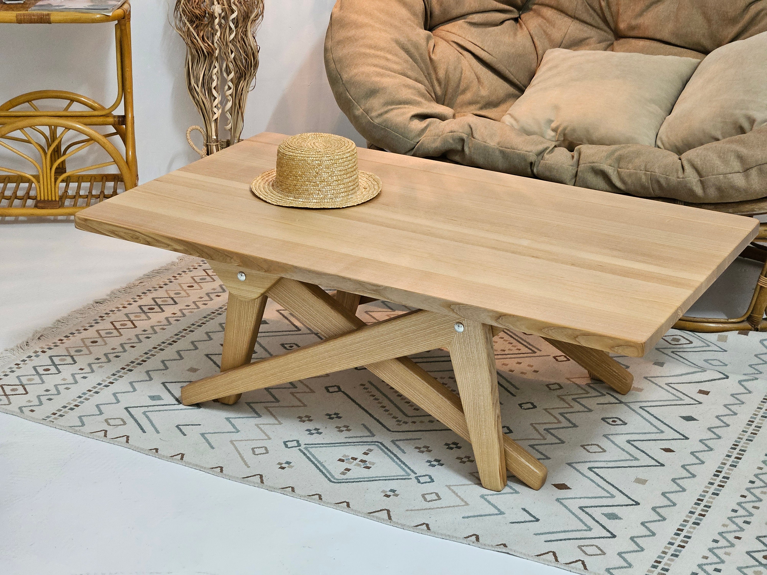 Transformer Table 2in1 Dining/coffee | Natural Wood | Coffee Transformer Table 2in1 Dining/coffee | Natural Wood | Coffee