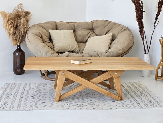 Transformation Table 2in1 Dining/coffee Natural Solid Wood |oak