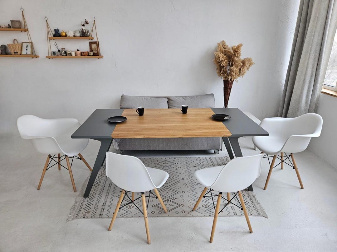 Transformer Table – Adjustable Height Coffee & Dining Table 2in1